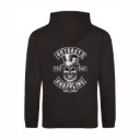 The Outcasts Grappling Club Adults Skull Hoodie