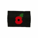 Remembrance Day Poppy Arm Bands