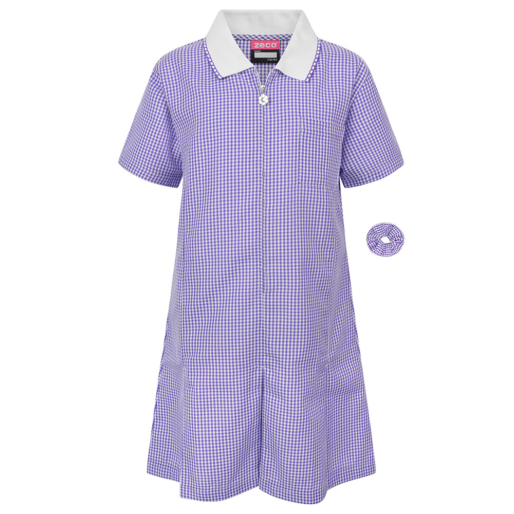 [009072011003] Purple Summer Dress (2-3 Years)