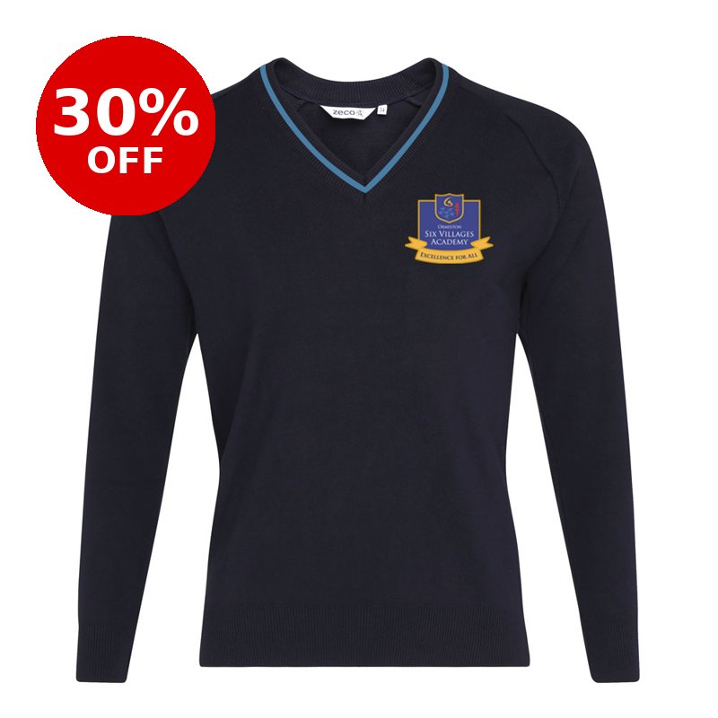 OSVA Jumper with Coloured Collar