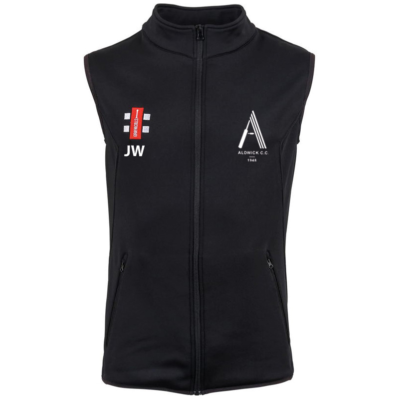 [WOO/475] Aldwick Cricket Club Training Bodywarmer (XS, Initials)