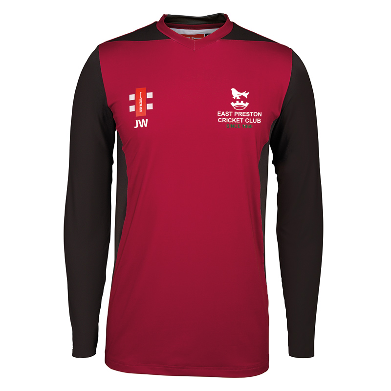 [WOO/913] East Preston Pro Performance T20 Long Sleeve Tee SNR (XS, Initials)