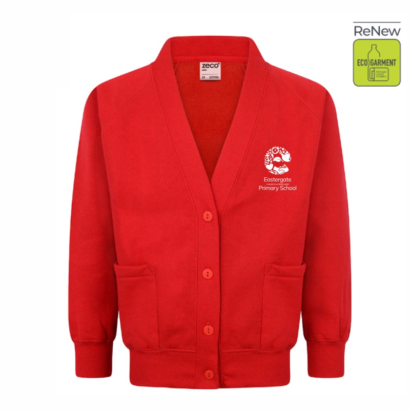 [012250013002] Eastergate CE Primary School Cardigan (2-3 Years)