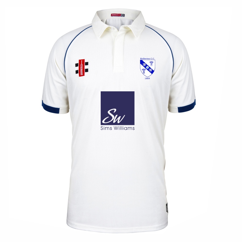 Walberton Cricket Club Short Sleeve Match Shirt