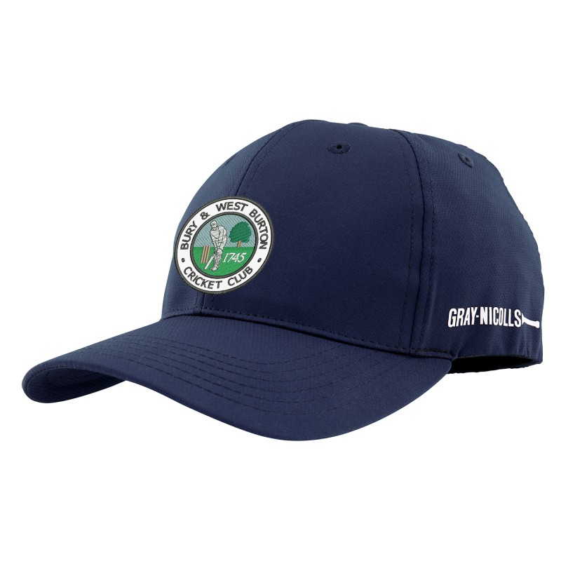 [WOO/2333] Bury & West Burton Cricket Club Pro Fit Cap (Small / Medium, Initials)