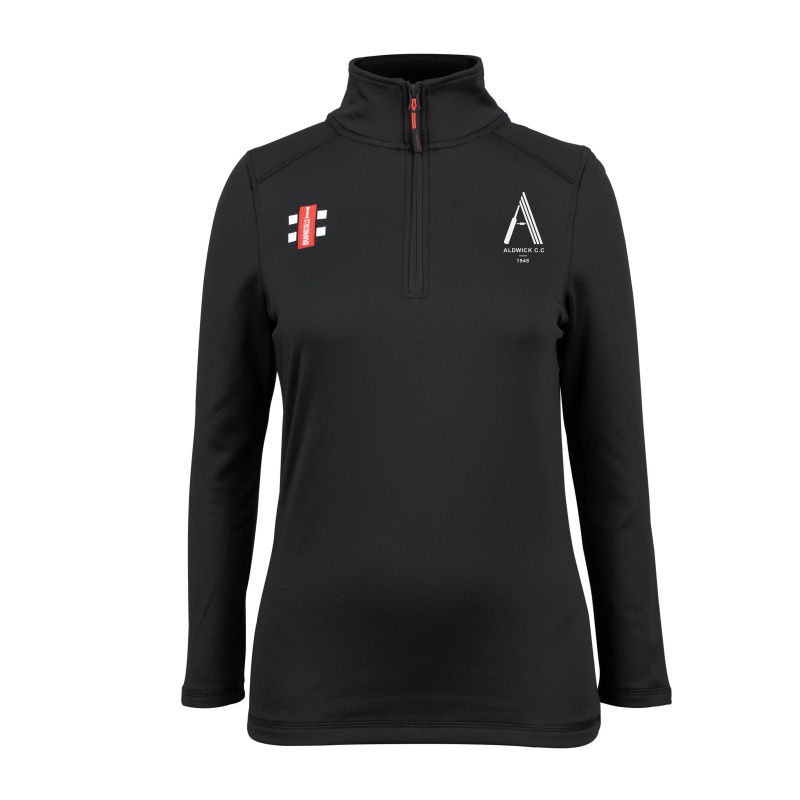 Aldwick Cricket Club Women's 1/4 Zip (8, Initials)