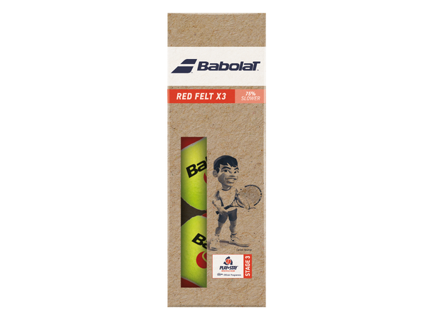 [006267013001] Babolat Felt Tennis Ball X3
