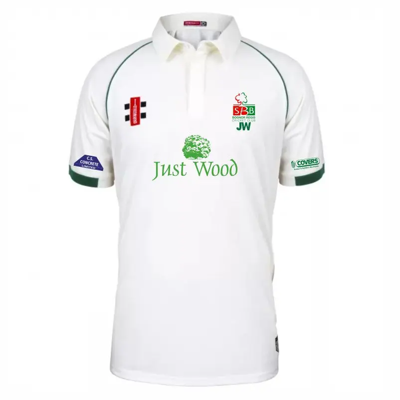 Bognor Regis Cricket Club Senior Short Sleeve Match Shirt