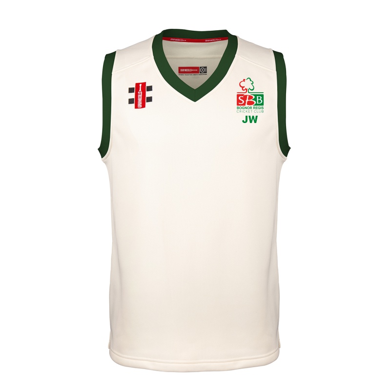 Bognor Regis Cricket Club Junior Sleeveless Match Sweater