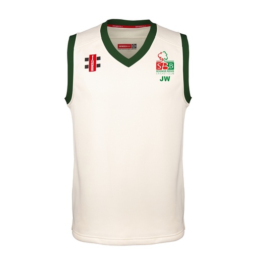 Bognor Regis Cricket Club Junior Sleeveless Match Sweater