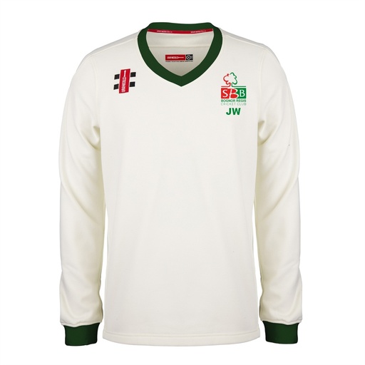 Bognor Regis Cricket Club Junior Long Sleeve Match Sweater