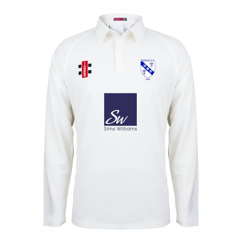 Walberton Cricket Club Long Sleeve Match Shirt