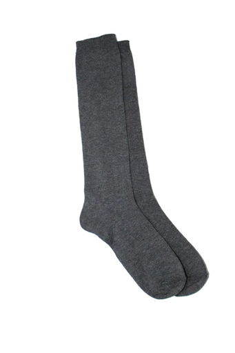 Grey Cotton Rich Knee High Socks (3-pack)