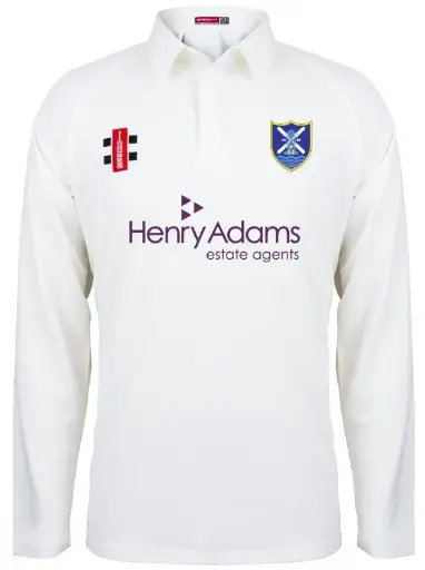 Pagham Cricket Club Junior Long Sleeve Match Shirt