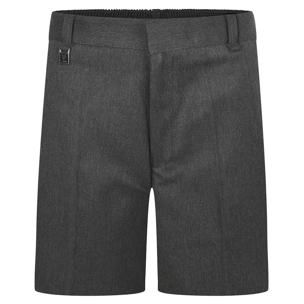 Grey Slim Fit Shorts