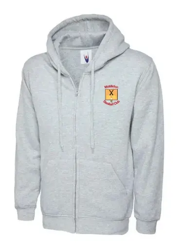 Middleton Stoolball Club Zipped Hoodie