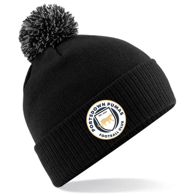 Portsdown Pumas Bobble Hat