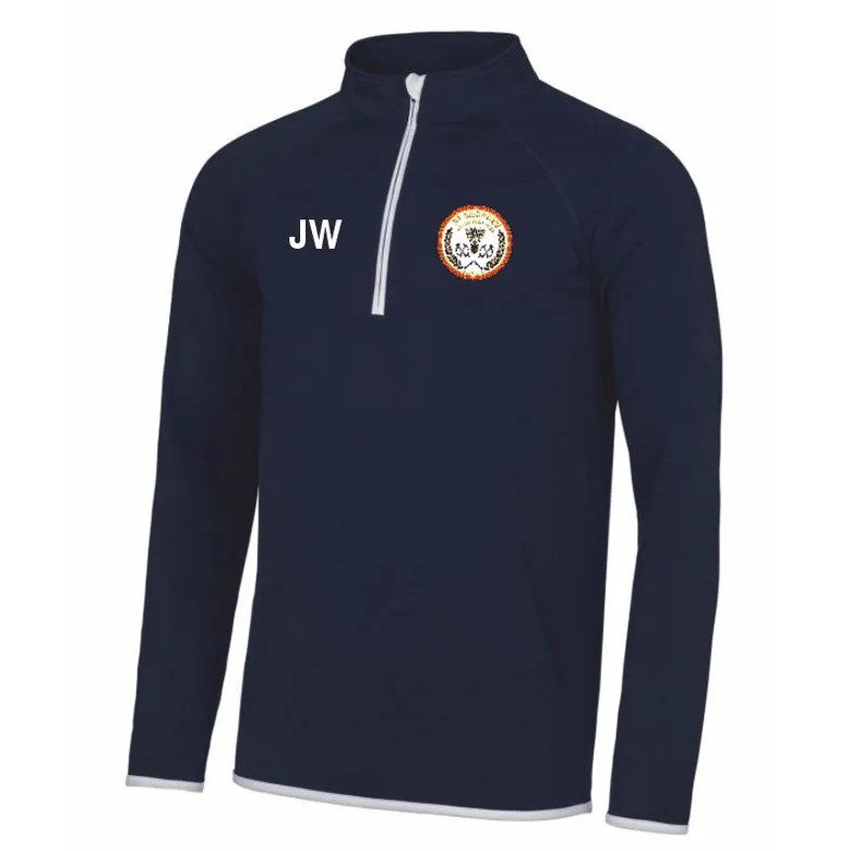 St George's Badminton Club Unisex 1/4 Zip