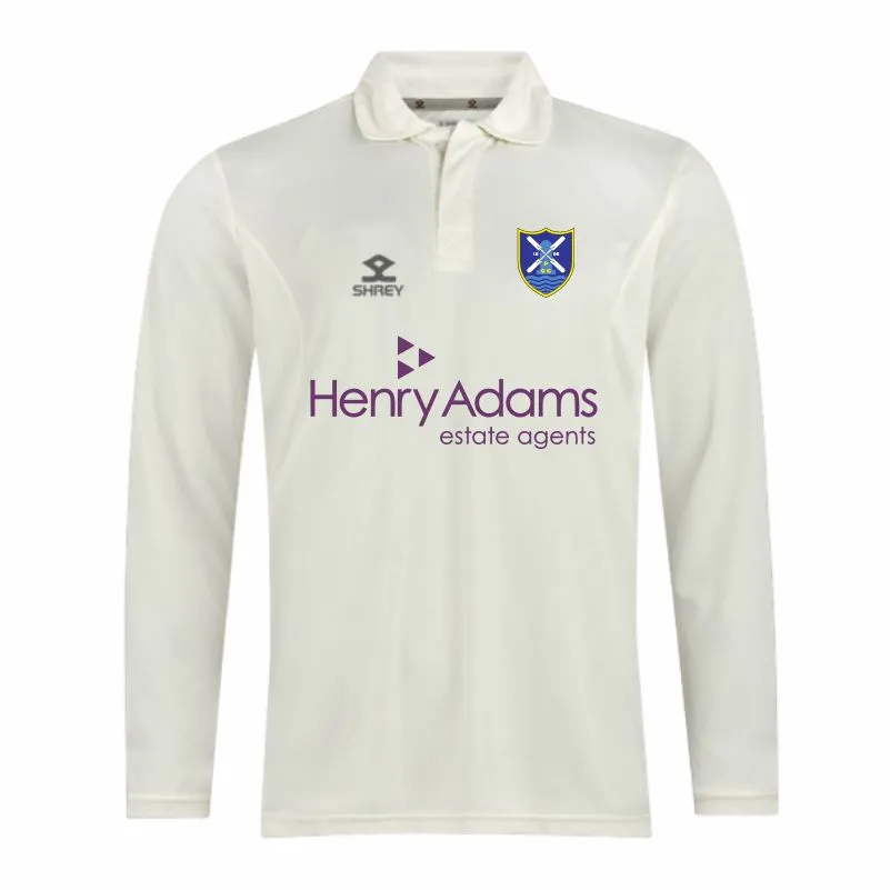 Pagham Cricket Club Junior Long Sleeve Match Shirt