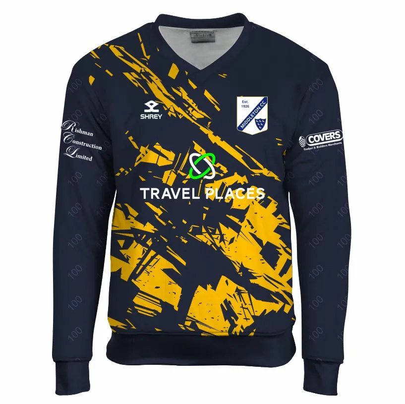 Middleton Cricket Club Seniors T20 Long Sleeve Match Sweater
