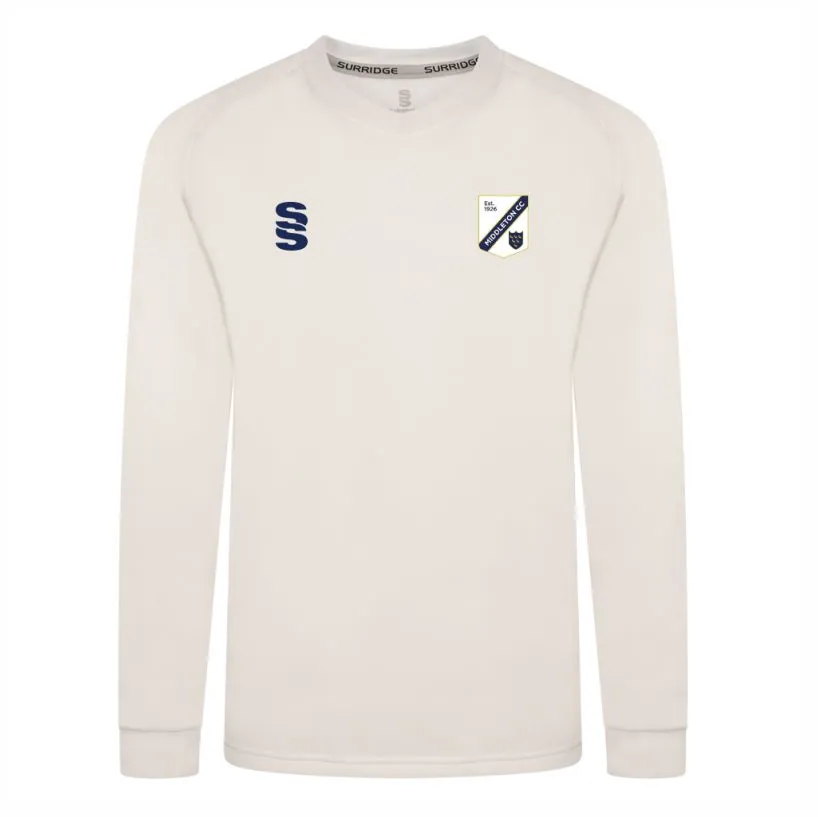 Middleton Cricket Club Seniors Long Sleeve Match Sweater