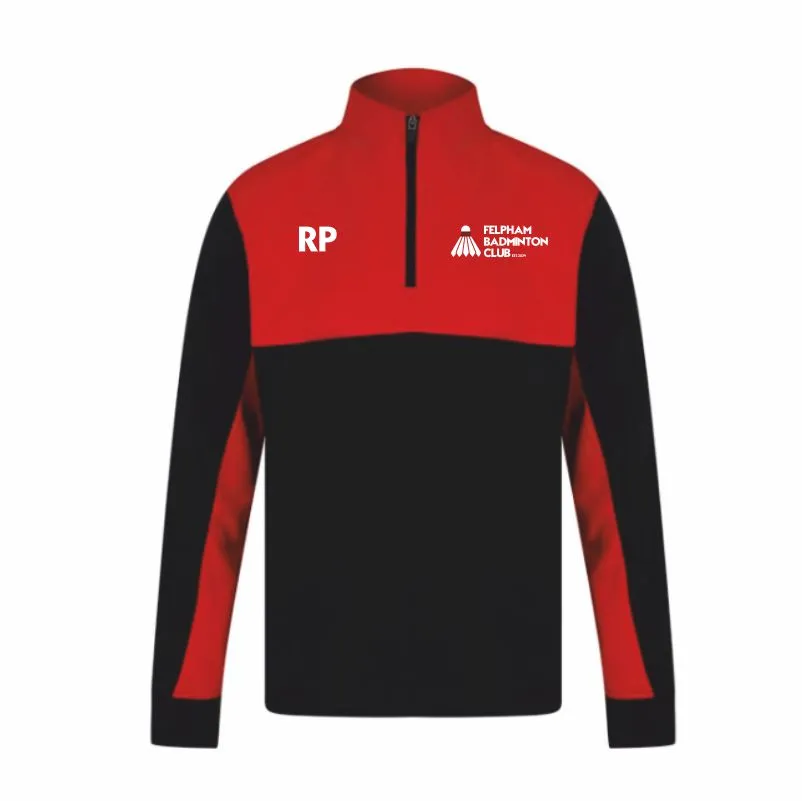 Felpham Badminton Club 1/4 Zip Midlayer