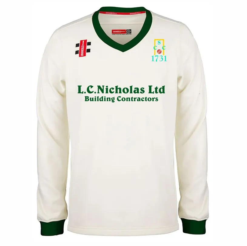 Slindon Cricket Club Long Sleeve Match Sweater