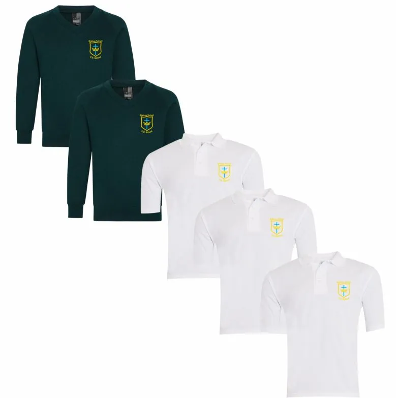 Bishop Tufnell C.E Primary School Sweatshirt Daywear Bundle