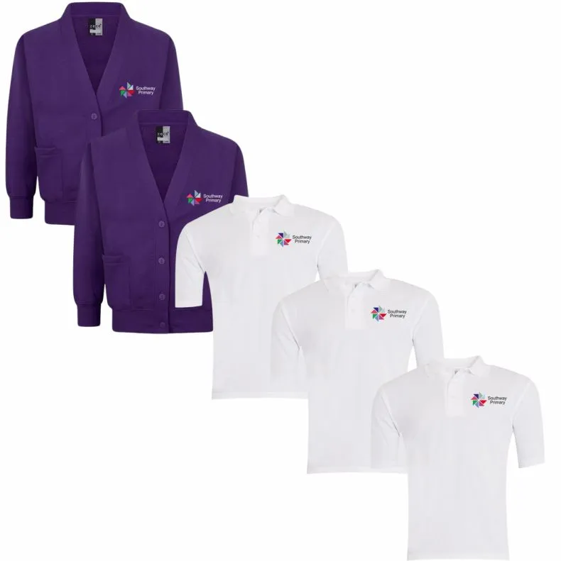 Southway Primary School Cardigan Daywear Bundle