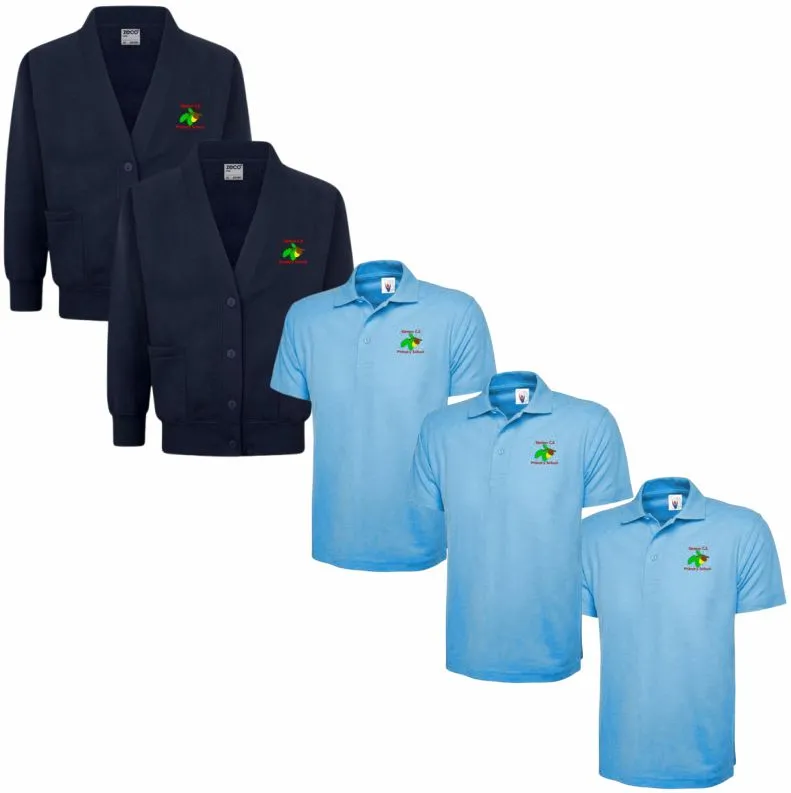 Slindon Primary School Cardigan Daywear Bundle