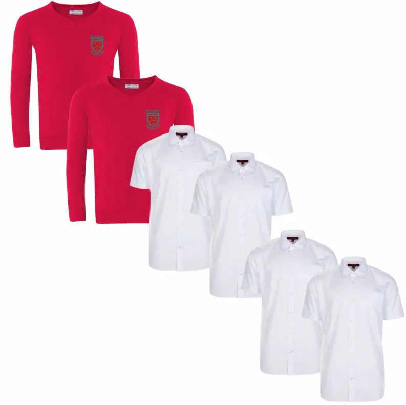 Rose Green Junior School Sweatshirt Daywear Bundle