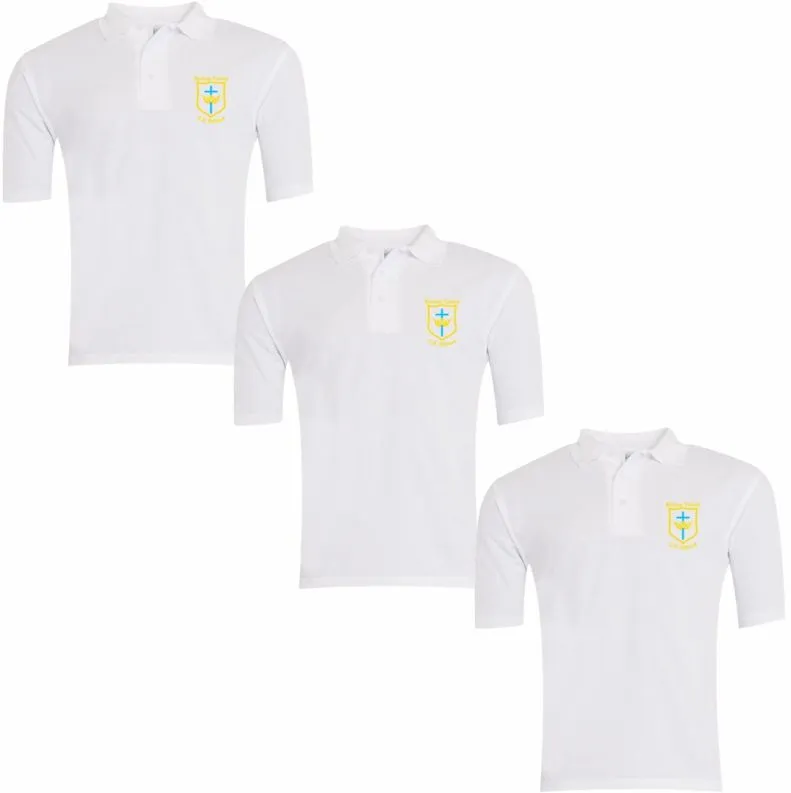 Bishop Tufnell C.E Primary School 3 Polo Shirts Bundle