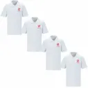 Eastergate CE Primary School 4 Polo Shirts Bundle