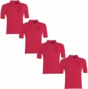 Edward Bryant Primary School 4 Polo Shirts Bundle