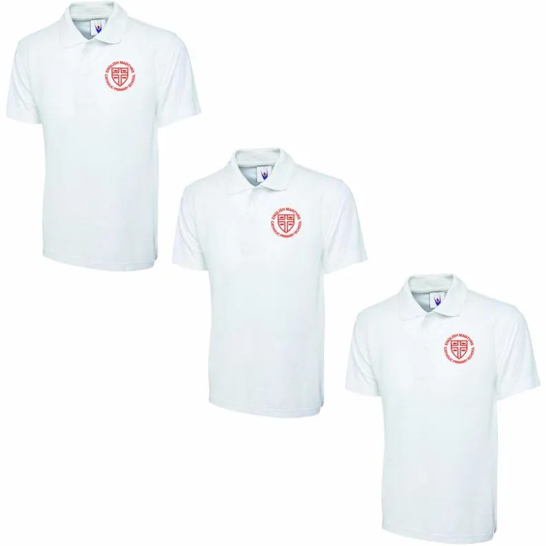 English Martyrs Primary School 3 Polo Shirts Bundle
