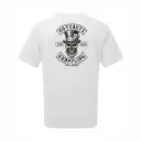 The Outcasts Grappling Club Adults Skull T Shirt