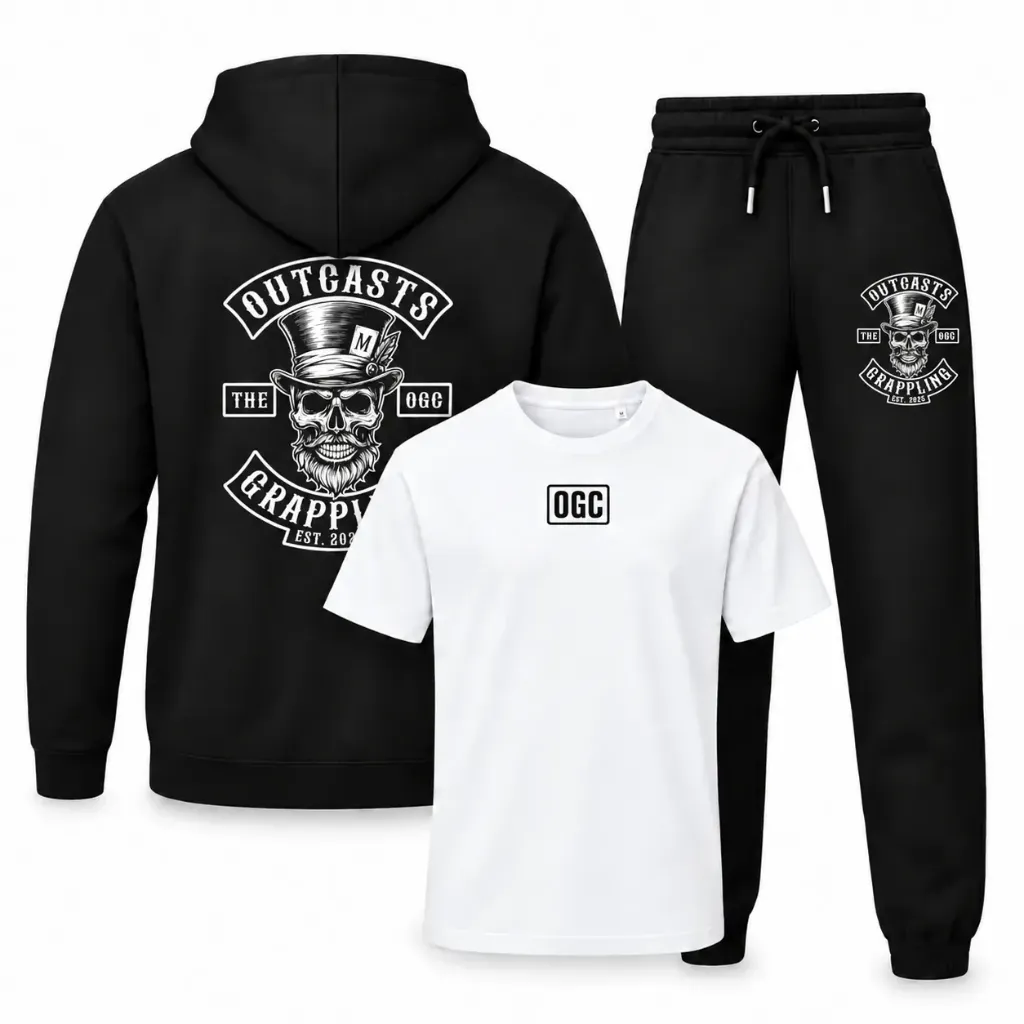 The Outcasts Grappling Club Adult Tracksuit Bundle