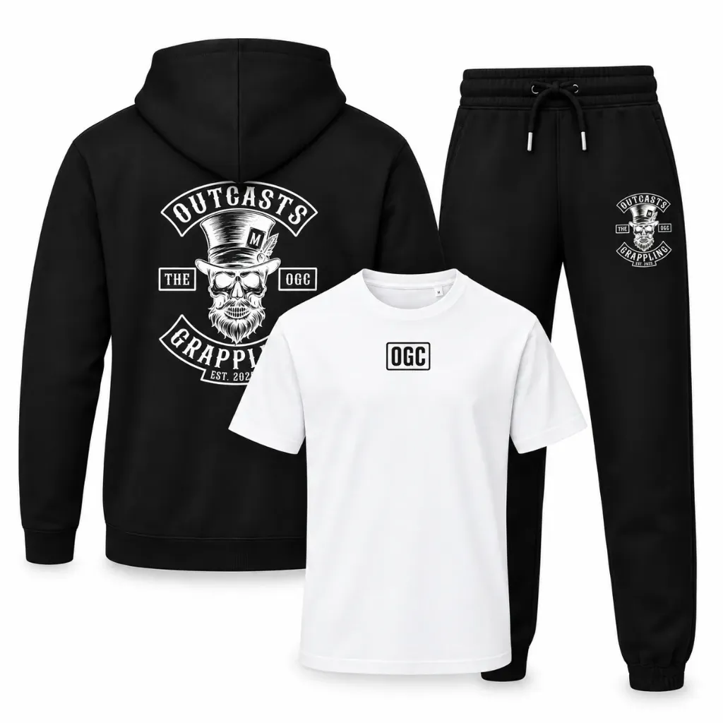 The Outcasts Grappling Club Adult Tracksuit Bundle