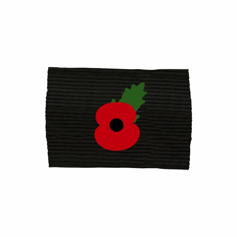 Remembrance Day Poppy Arm Bands