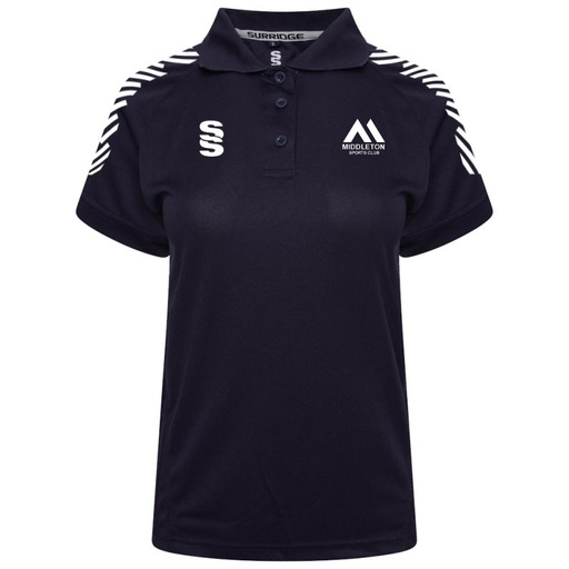 Middleton Sports Club Ladies Dual Polo Shirt