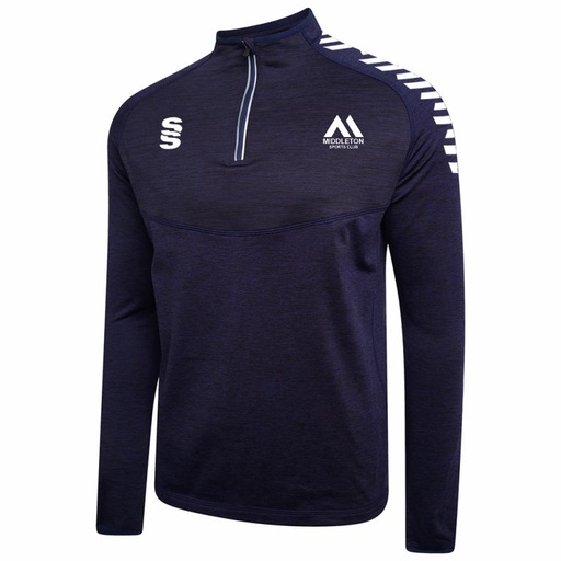 Middleton Sport Club Unisex Dual ¼ Zip Performance Top