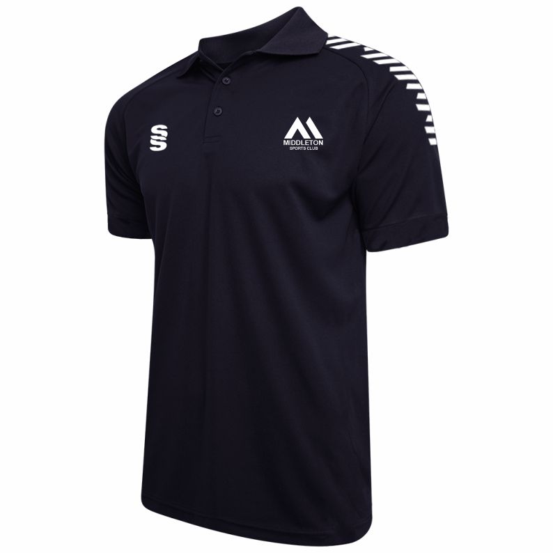 Middleton Tennis/Squash/Table Tennis Unisex Match Polo Shirt Navy